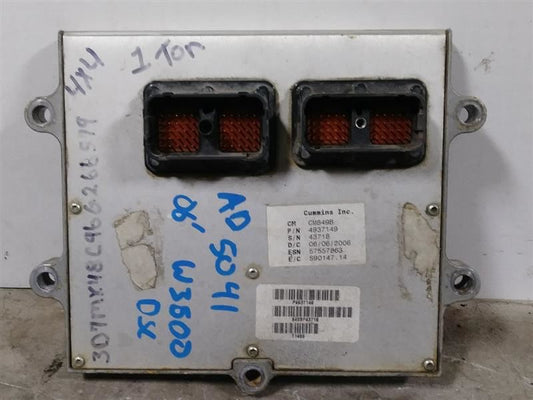 2006 DODGE RAM3500 DIESEL ECM. PART NUMBER 4937149