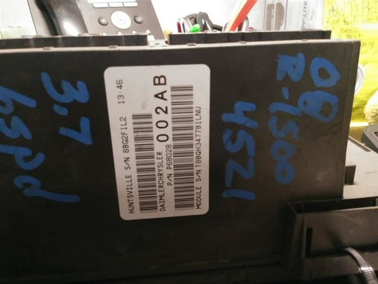 2008 DODGE RAM1500 TOTALLY INTERGRATED POWER MODULE (TIPM). PART NUMBER 68028002